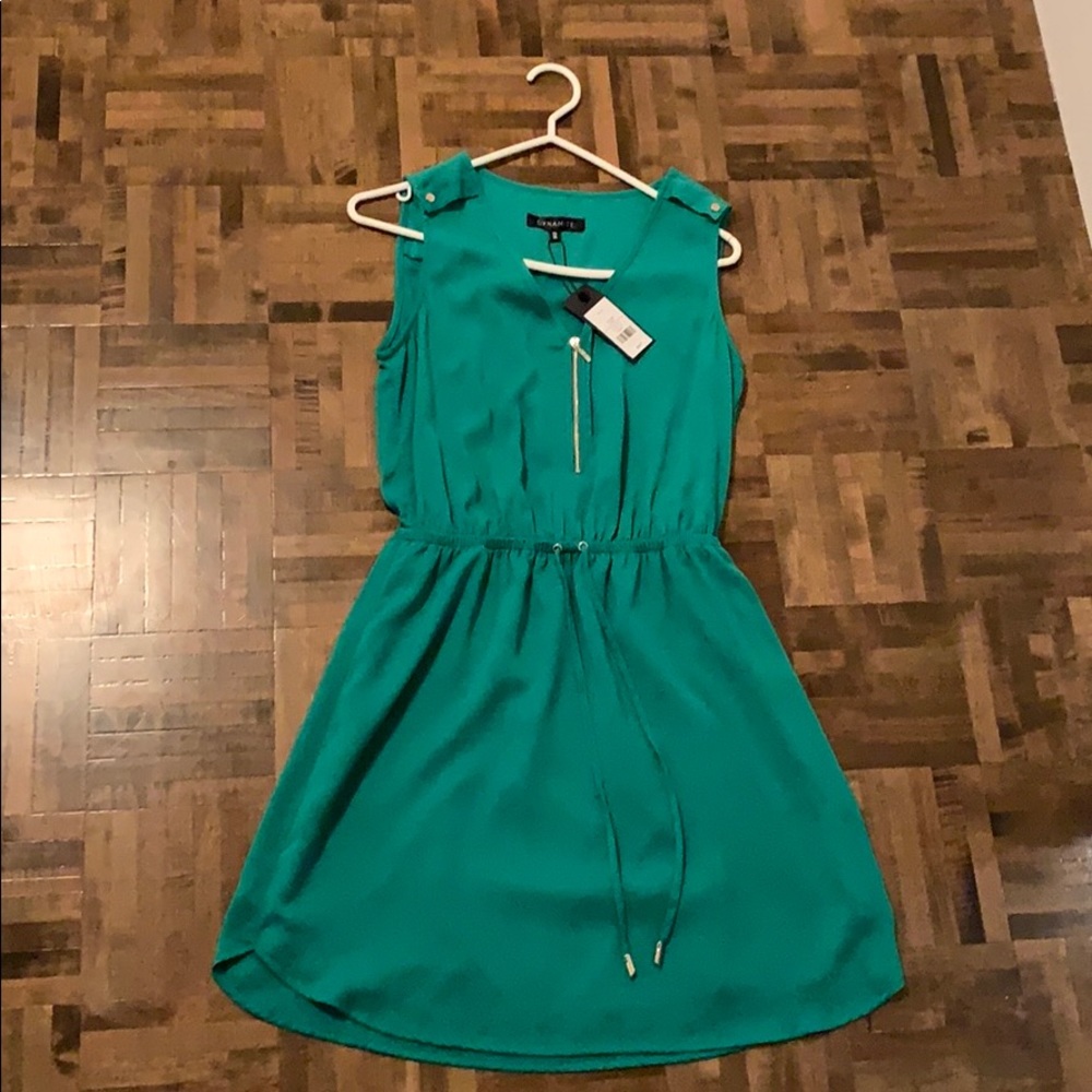 Mid length Green Party dress
